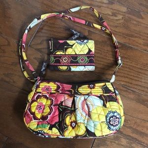 Vera Bradley bag and coin purse